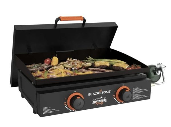 Blackstone 2-Burner 22″ Propane Griddle with Hard Cover only $124 shipped!
